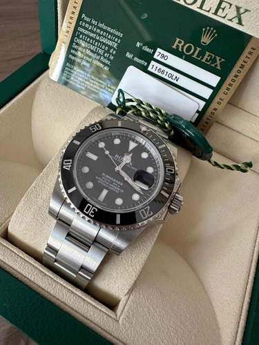 Reloj Rolex Submariner 40 Mm 2016 Ful Set