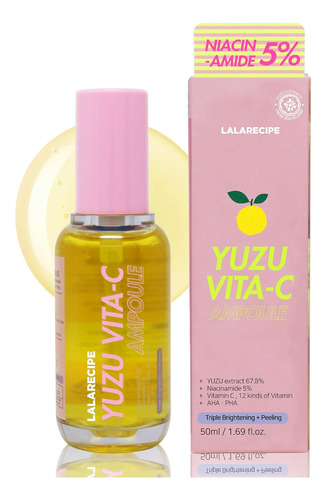 Lalarecipe Yuzu Vitamina C Ampolla Hidratante Facial