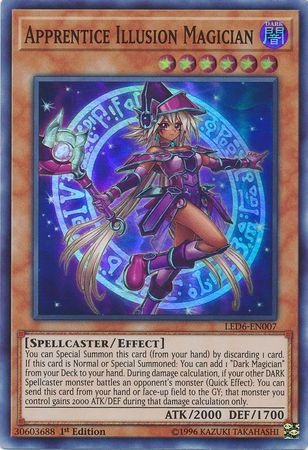 Yugioh! Apprentice Illusion Magician - Led6-en007