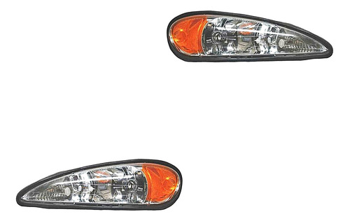 (2) Faros Delanteros Tyc Grand Am Pontiac 99-05