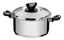 Comprar Olla Alta De Acero Inoxidable De 20cms 4.6lt Tramontina 