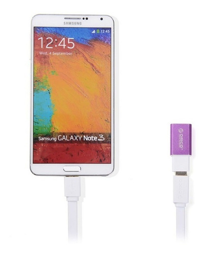 Mini Otg Cable Micro B Usb 3.0 Plano Pvc Note S3,s4,s5