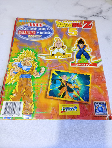 Álbum De Figuritas Dragón Ballz 5 Lleno (Usado)