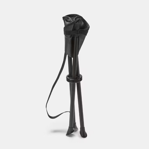 Silla Trípode De Camping Quechua Compacto Y Ligero Gris