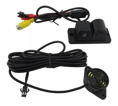 Camera De Ré Com Sensor Estacionamento Embutido Lancer