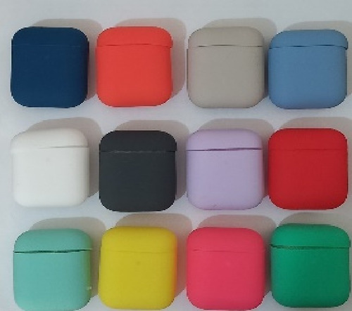 Estuche Silicona Sencillo 2 Piezas AirPods