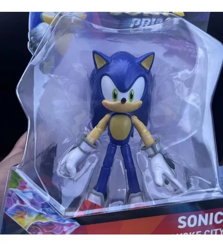 Boneco Sonic Prime Original Importado 11 Cm Sem Caixa