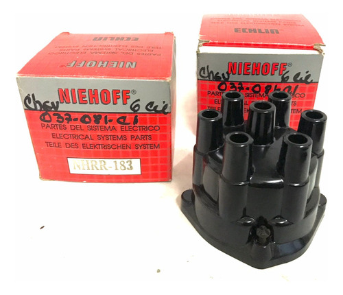 Tapa Distribuidor 037081c1 Niehoff Chevrolet 6 Cilindros 