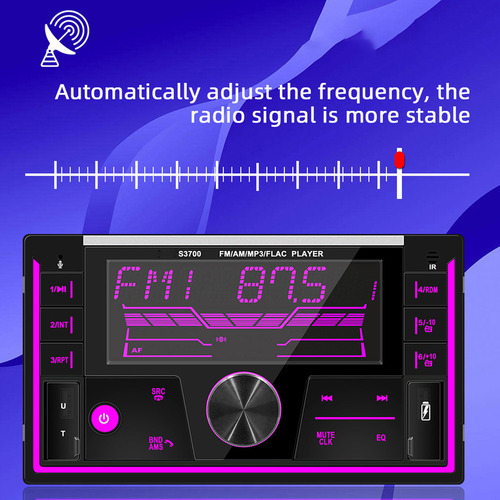 Reproductor De Audio De Coche Estéreo Bluetooth Para Llamada