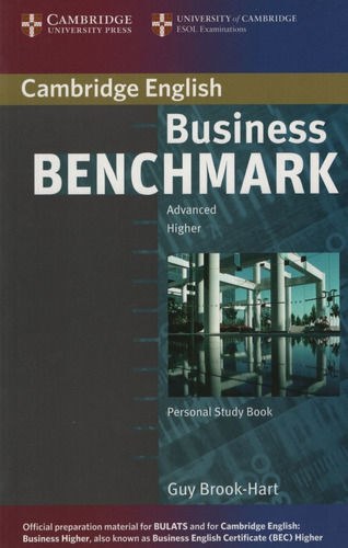 Business Benchmark Advanced - Personal Study Book (bec And B