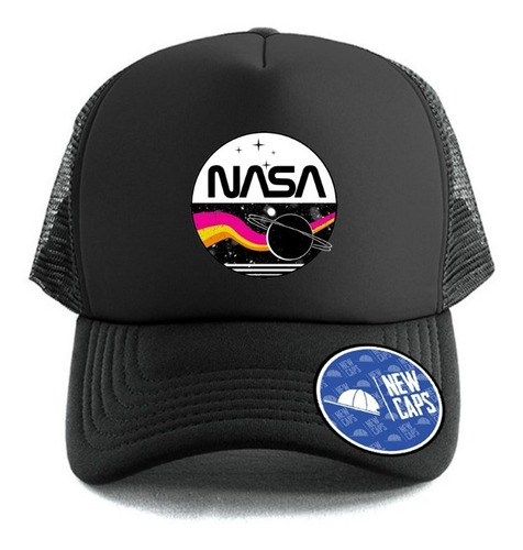 Gorra Trucker Nasa Agencia Espacial Vaporwave #47