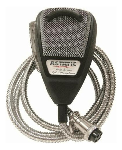 Microfone Cb Astatic 302-10001se 636LSE de 4 pinos com