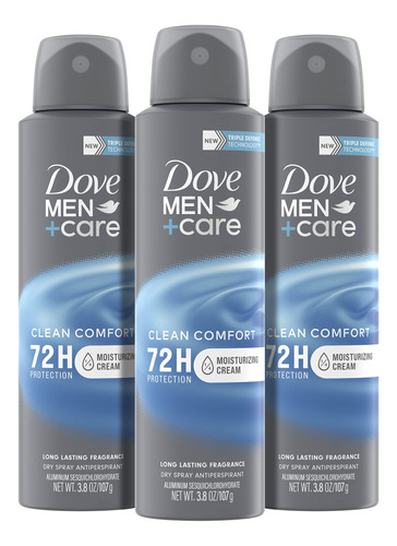 Dove Men+care Desodorante Antitranspirante Dry Spray Clean .