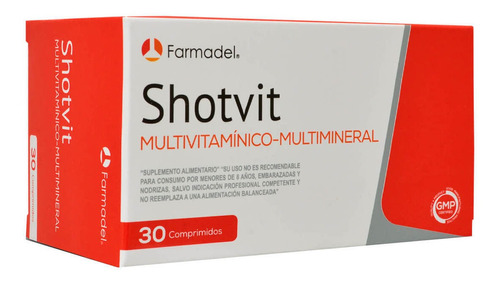 Shotvit - Farmadel, Multivitamínico (30 Tabs)