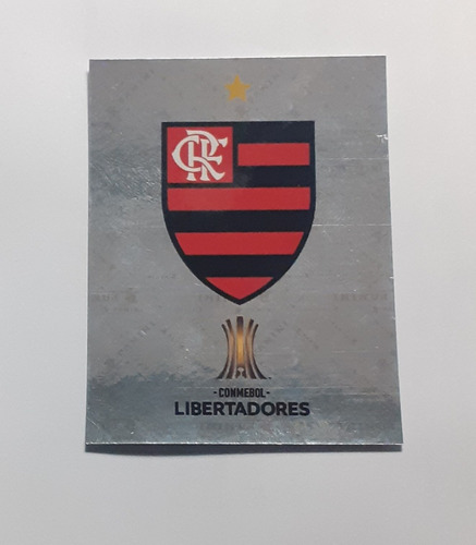 Figuritas Copa Libertadores 2023 Flamengo Escudo Y Camisetas