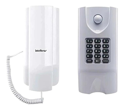 Telefone Porteiro Para Condominio Tdmi 300 Branco Intelbras