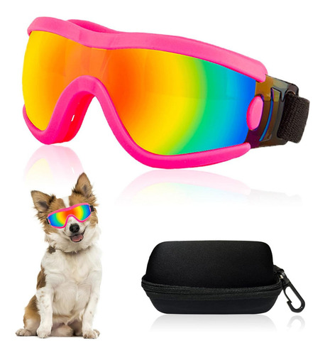 N Lentes Gafas Sol Para Perros Pequeño Protección Uv Viento