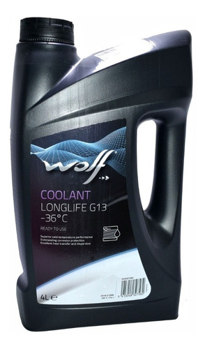 Refrigerante Longlife G13 Rojo X Galon Wolf