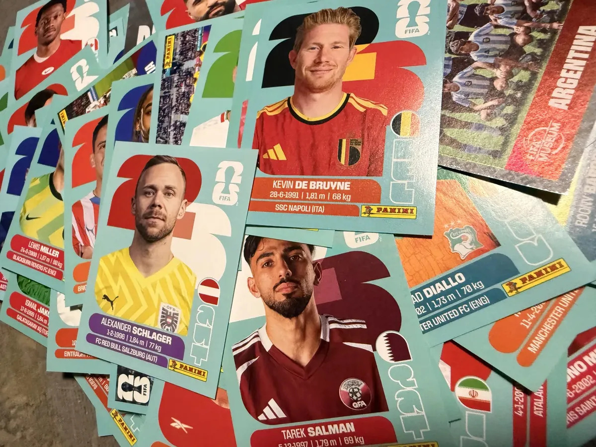 100 Laminas Panini Copa Del Mundo Fifa 2026 Sin Repetir