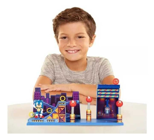 Playset Muñeco Sonic The Hedgehog Studiopolis