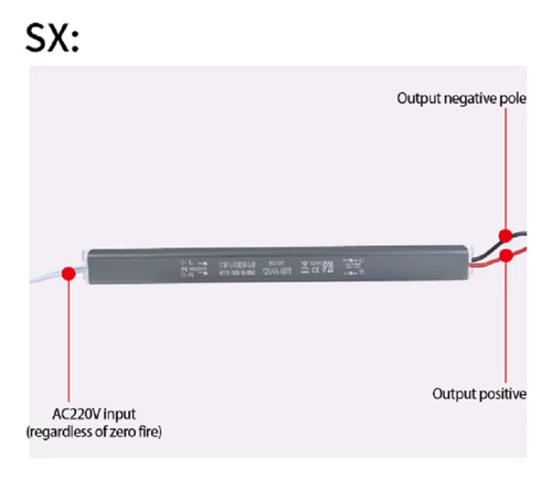 Controlador Transformador De Corriente 24w 220v A 12v