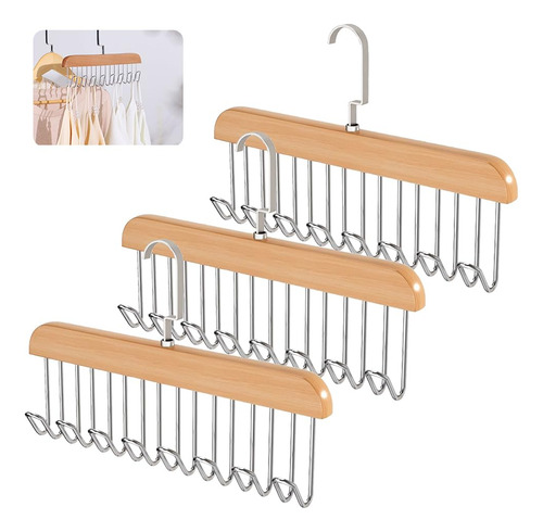 3 Peças De Cabides De Cinto, Organizador De Cinto De 28 Cm