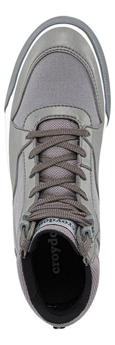 Imagen 6 de 8 de Tenis Kelvin Gris Para Hombre Croydon