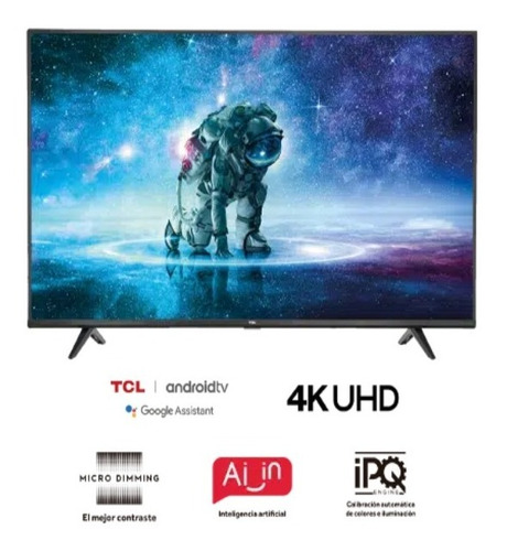 Imagen 3 de 7 de Pantalla Tcl 50 Smart Tv 4k Uhd Android Tv Bluetooth 50a441