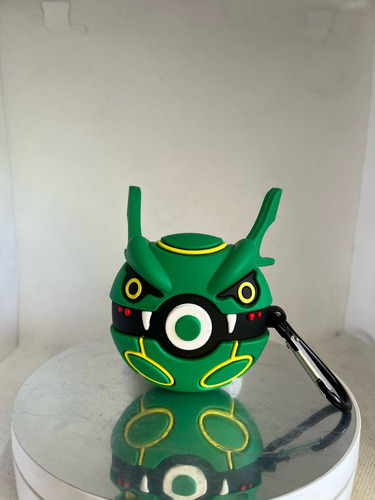 Fundas Case Para Airpods 3, Tws, Genericos Rayquaza Pokemon Verde Rayquaza