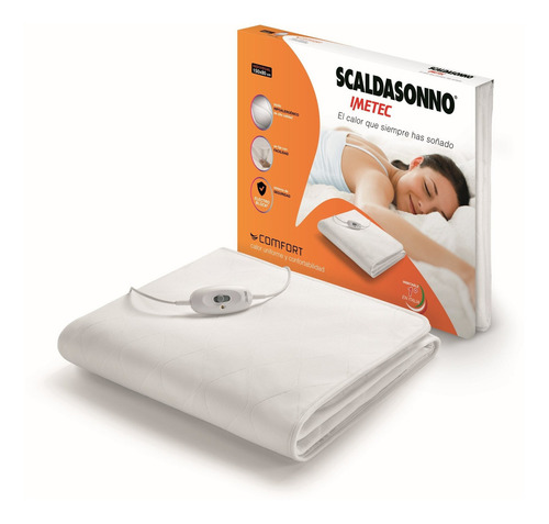 Calientacama Scaldasonno Comfort 1 Plaza Color Blanco