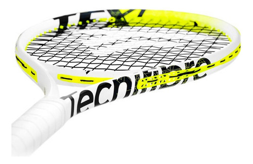 Raquete De Tênis Tecnifibre Tf-x1 V2 305 Gramas Cor Branco/amarelo Tamanho Da Empunhadura L2