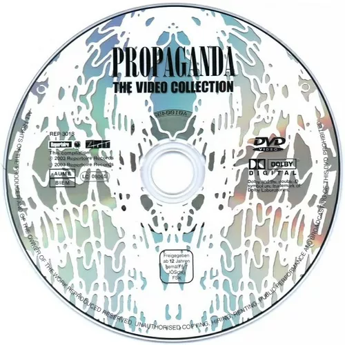最も完璧な Propaganda Video Collection DVD ロック、ポップス（洋楽