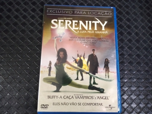 Dvd - Serenity - Filme Original (Usado)