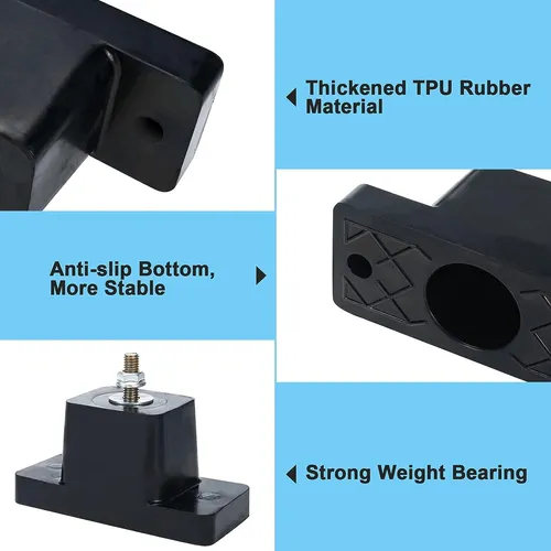 Kit De 4 Soportes De Montaje De Aislador De Vibración Goma