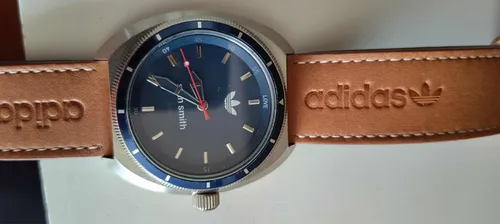 Adidas Goodyear Cuero Marrones Muy Relojes Pulso Hombre