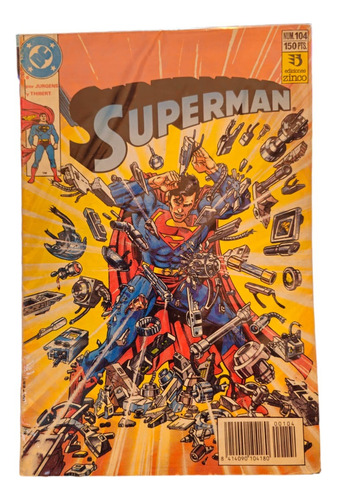 Dc Comics Superman N° 104 Ediciones Zinco