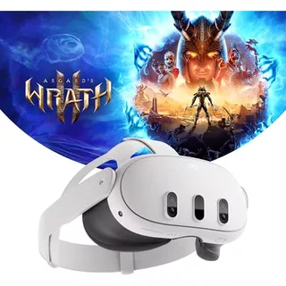 Lentes Realidad Virtual Meta Quest3 128gb + Asgards Wrath 2