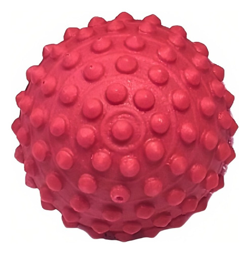 Pelota de fisioterapia antiestrés Cravo Kit 36, pelota de mano para mascotas, color rojo