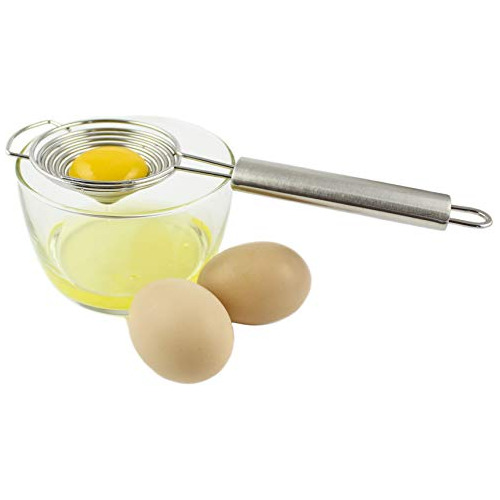 Zoie + Chloe Stainless Steel Egg Separator Strainer  Eg...