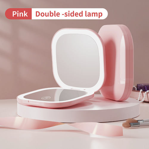 Mini Cadeira De Cosméticos Dobrável Touch Travel Led De 3 La