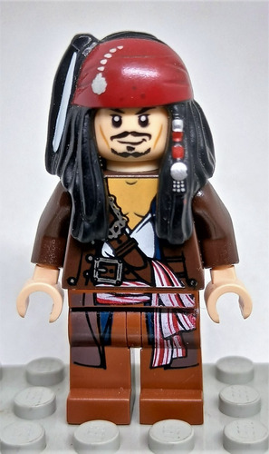 Lego Capitan Jack Sparrow Piratas Del Caribe Del Set # 4184