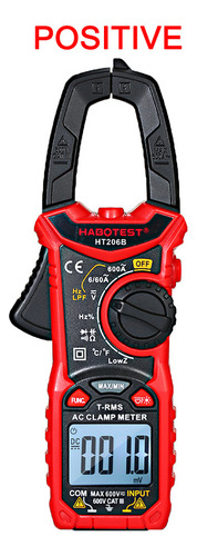 Pinza Amperimétrica Digital Habotest Ac/dc For Medir Ac/dc