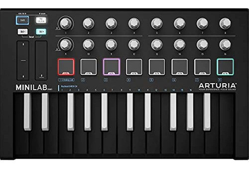 Arturia Minilab Mkii Controlador Midi Invertido Negro