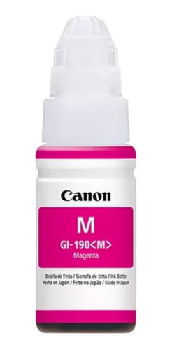 Tinta Canon Gi-190 Magenta | G3100 | G4100 | G2100 | g1100