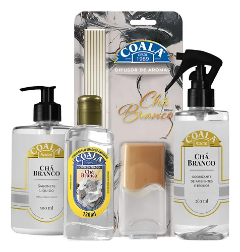 Kit Coala Home - Chá Branco