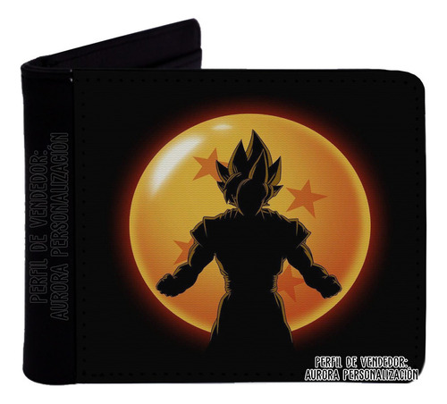 Billetera Cartera Cuero Sintético Dragon Ball Serie Anime 08