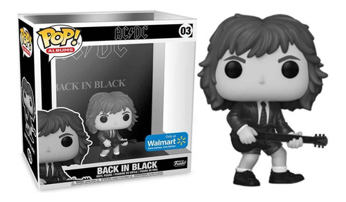 Funko Pop Rocks Albums Ac/dc Back In Black Angus Young