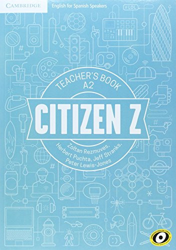 Libro Citizen Z A2 Teacher's Book De Vvaa Cambridge