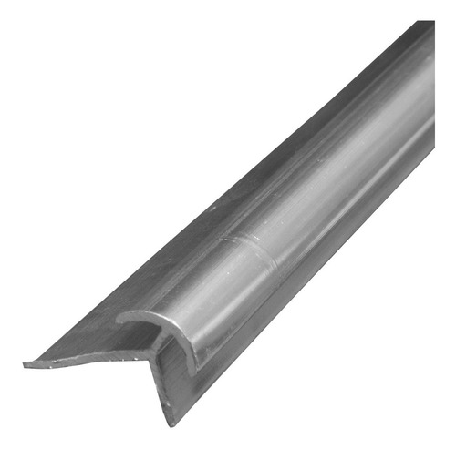 Perfil A1 Aluminio Tono Plateado 2.5 Mts Long Exterior