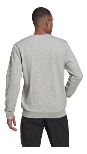 Imagen 3 de 5 de Buzo- adidas Grey De Hombre - Gk9077 Energy